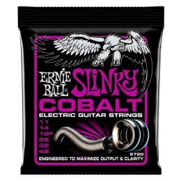 Ernie Ball 2720 Slinky Cobalt (11-48) Juego de cuerdas para guitarra eléctrica