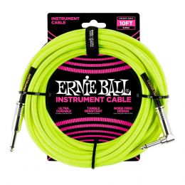 Ernie Ball Straight/Angle EB6080 10FT 3.05m Cable de Instrumento