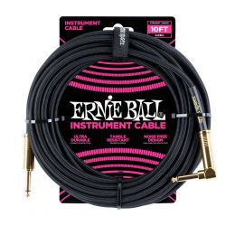 Ernie Ball Straight/Angle EB6081 10FT 3.05m Cable de Instrumento