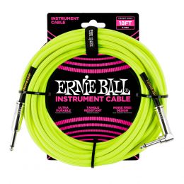 Ernie Ball Straight/Angle EB6085 18FT 5.49m Cable de Instrumento