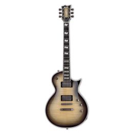 ESP E-II Eclipse Black Natural Burst Guitarra eléctrica single cutaway