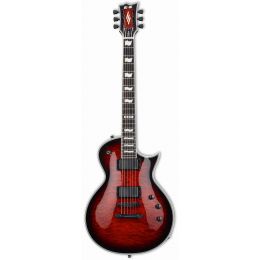 ESP E-II Eclipse QM STBCSB Guitarra eléctrica single cutaway