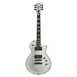 ESP E-II Eclipse Snow White Satin Guitarra eléctrica de cuerpo sólido