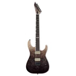 ESP E-II M-II NT Black Natural Fade Guitarra eléctrica de cuerpo sólido