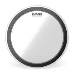 Evans BD26EMADHW Parche de bombo transparente, 26 pulgadas