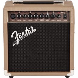 Fender Acoustasonic 15 230V Amplificador Fender combo para guitarra acústica