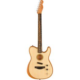 Fender American Acoustasonic Telecaster Natural Guitarra electroacústica avanzada