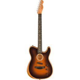 Fender American Acoustasonic Telecaster Sunburst Guitarra electroacústica avanzada