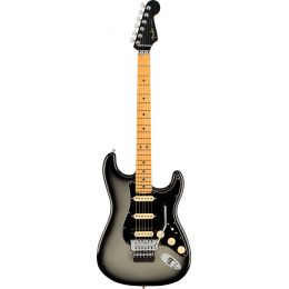 Fender American Ultra Luxe Stratocaster HSS FR MN SVB Guitarra eléctrica Stratocaster