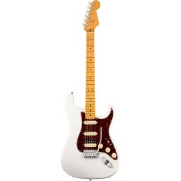 Fender American Ultra Stratocaster HSS MN Arctic Pearl Guitarra eléctrica Stratocaster