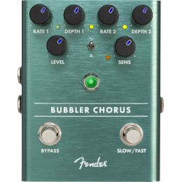 Fender Bubbler Analog Chorus/Vibrato Pedal de efectos Chorus/Vibrato para guitarra eléctrica