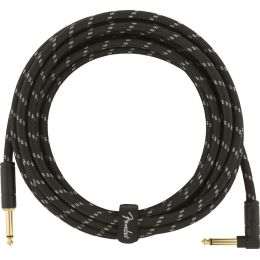 Deluxe Series Instrument Cable 15' Black Tweed