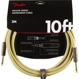Fender Deluxe Series Instrument Cable Tweed  Cable para guitarra 3 m