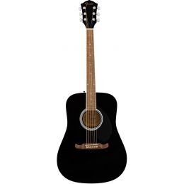 Fender FA125 Black  Guitarra acústica tipo dreadnought