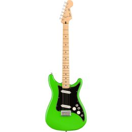 Fender Player Lead II MN Neon Green Guitarra eléctrica de doble cutaway