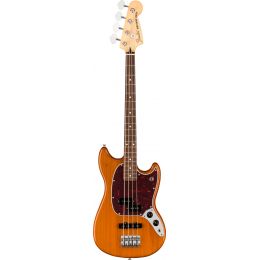 Fender Player Mustang Bass PJ, Pau Ferro, Aged Natural Bajo eléctrico de 4 cuerdas