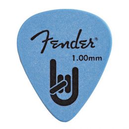 Fender Púa Rock on Touring 1,00mm Blue Púa Fender para guitarra y bajo