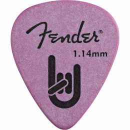 Fender Púa Rock on Touring 1,14mm Purple Púa Fender para guitarra y bajo