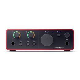 Focusrite Scarlett Solo 4th Gen (B-Stock) Interface de audio USB