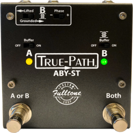 Fulltone True Path ABY Soft Touch V2 Pedal ABY switcher