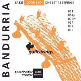 Galli BA 125 bandurria  Juego de cuerdas para bandurria 
