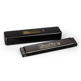 Hohner Ocean Star Black Armónica trémolo