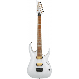 Ibanez JBM10FX Jake Bowen Pearl White Matte Guitarra eléctrica de cuerpo sólido