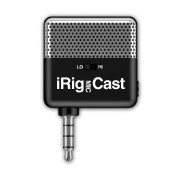 IK Multimedia iRig Mic Cast Mircrófono ultracompacto para iPhone, iPod touch, iPad y Android