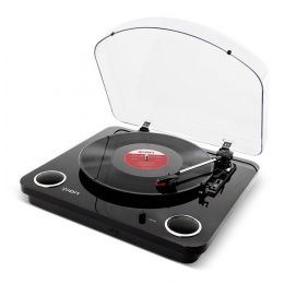 ION Max LP negro Plato giradiscos Hi-Fi con USB