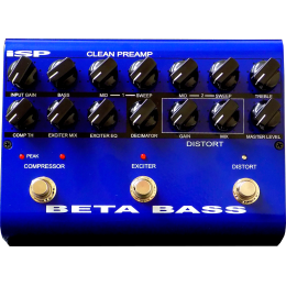 ISP Technologies Beta Bass Preamp Pedal Preamplificador bajo