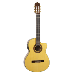 Jose Gomez F80-EQ Guitarra flamenca amplificada