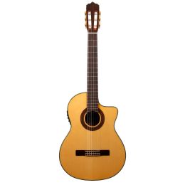 Jose Gomez F80NAC-CEQ Guitarra flamenca amplificada