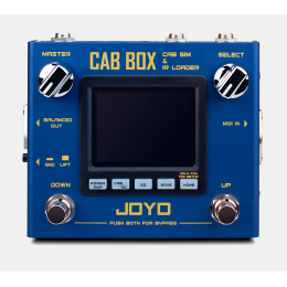 Joyo  R-08 Pedal modeller r-series de joyo modelo cab box