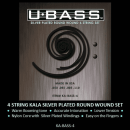 Kala KABASS4 Juego de cuerdas para ukelele bajo