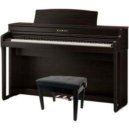 Kawai CA 59 R Palisandro Pack Piano digital de 88 teclas + banqueta negra
