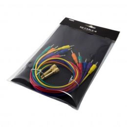 Korg SQ Cable 6  minijack 750mm. pack de 6 cables para audio