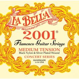 La Bella B2001FM  Juego de cuerdas para guitarra flamenca tensión media