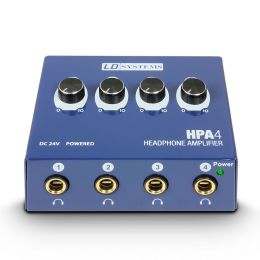 LD Systems HPA 4 Amplificador de Auriculares 4 Canales