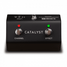 Line6 LFS2 Catalyst Footswitch Interruptor de pedal de 2 vías para amplificadores Catalyst