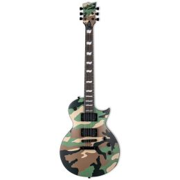 LTD EC-1000 WCS Woodland camo satin