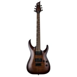 LTD H-200FM Dark brown sunburst