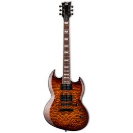 LTD VIPER-256 Dark brown sunburst