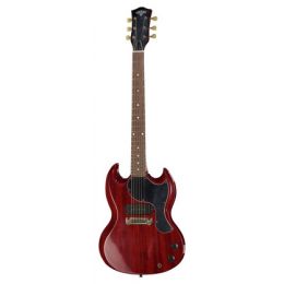 Maybach Guitars Albatroz '65 Dark Winered Aged Guitarra eléctrica Maybach tipo sg