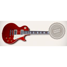 Maybach Guitars Lester Wild Cherry 59 aged Guitarra eléctrica Maybach tipo lp maybach-guitars_lester-wild-cherry-59-aged-imagen-1-thumb