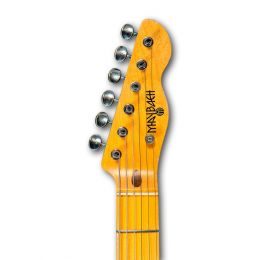 Maybach Guitars Teleman T54 Winered Metallic Aged Guitarra eléctrica T-style maybach-guitars_teleman-t54-winered-metallic-aged-imagen-4-thumb
