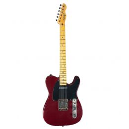 Maybach Guitars Teleman T54 Winered Metallic Aged