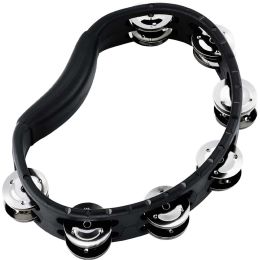 Meinl HTMT1BK Pandereta de mano de 2 hileras