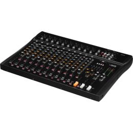 Monacor MXR-120 Mesa de mezclas de 12 canales con USB y Bluetooth