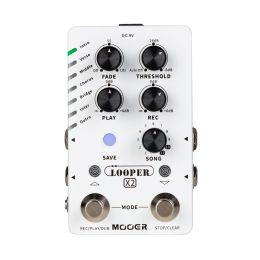 Mooer Looper X2 Pedal de looping