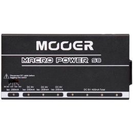Mooer Macro Power S8  Fuente de alimentación para pedales de efectos
